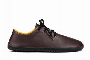 Ahinsa Ananda Barfuß Freizeitschuhe Herren Braun | URK4398VW