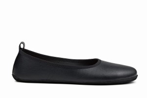 Ahinsa Ananda Narrow Barfuß Ballerinas Damen Schwarz | BJJ5621YD