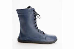 Ahinsa Jaya Barfuß Winterstiefel Herren Blau | UCJ1481FC