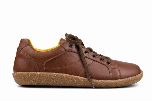 Ahinsa Pura Barfuß Sneakers Herren Braun | DNW381XT