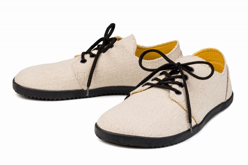 Ahinsa Bindu 2 Hemp Barfuß Freizeitschuhe Herren Beige | SUD3531RT