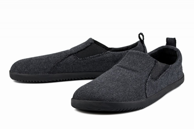 Ahinsa Recycled Barfuß Slip-on-sneakers Herren Dunkelgrau | PKI3463HC