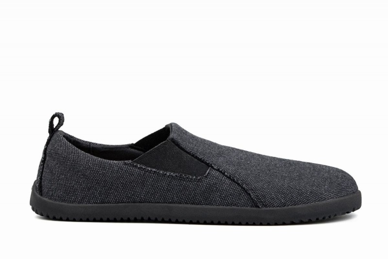 Ahinsa Recycled Barfuß Slip-on-sneakers Herren Dunkelgrau | PKI3463HC