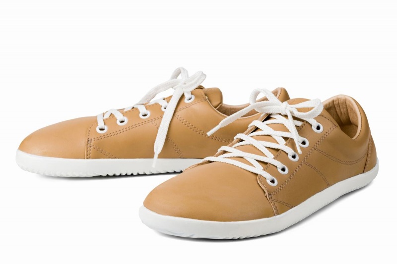 Ahinsa Vida Barfuß Sneakers Damen Beige | ZDQ3995KG