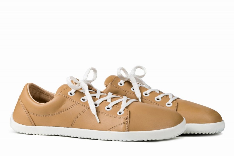 Ahinsa Vida Barfuß Sneakers Damen Beige | ZDQ3995KG