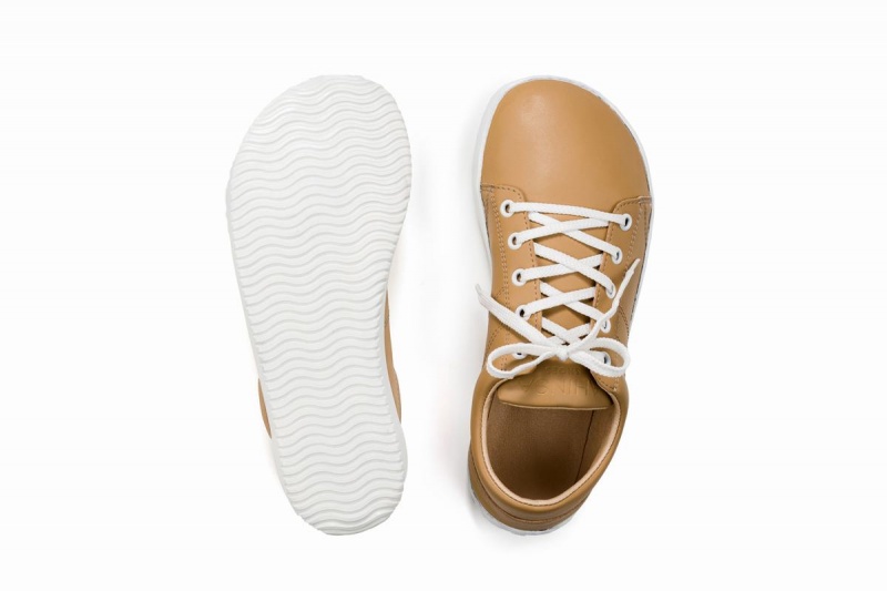 Ahinsa Vida Barfuß Sneakers Damen Beige | ZDQ3995KG