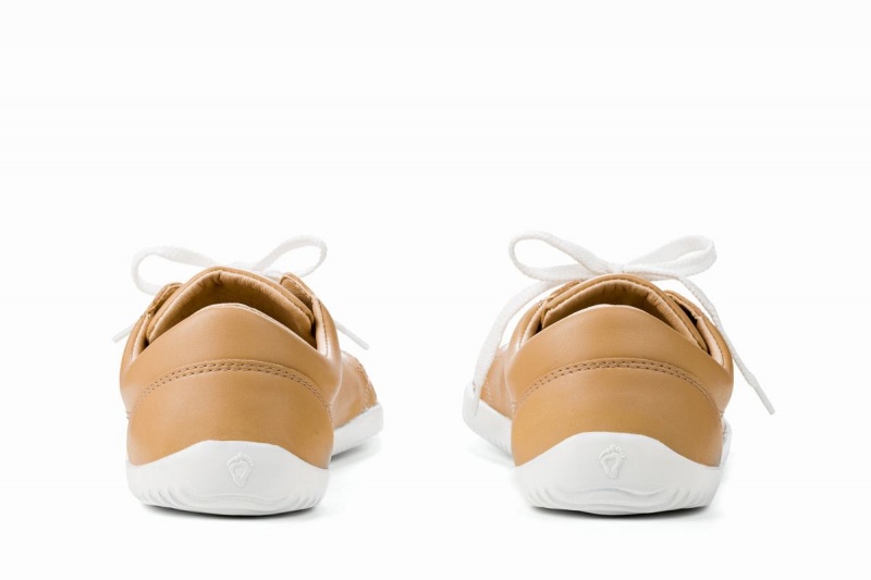 Ahinsa Vida Barfuß Sneakers Damen Beige | ZDQ3995KG