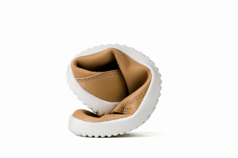 Ahinsa Vida Barfuß Sneakers Damen Beige | ZDQ3995KG