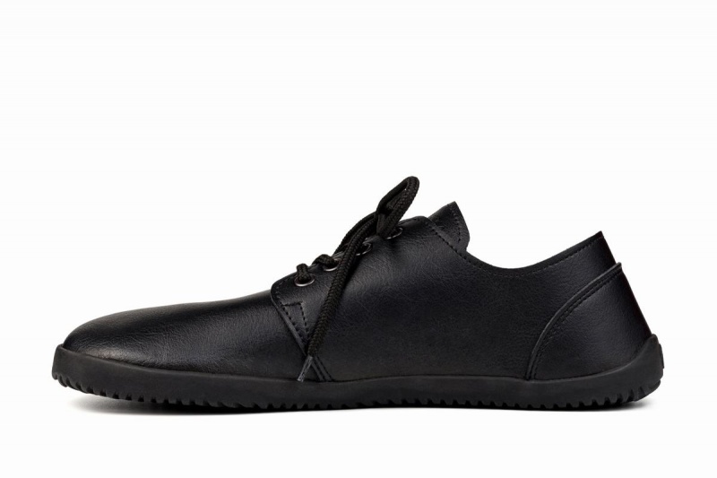 Ahinsa Xwide Barfuß Freizeitschuhe Damen Schwarz | YRJ9986SC