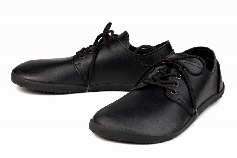 Ahinsa Xwide Barfuß Freizeitschuhe Herren Schwarz | JTN7613UO