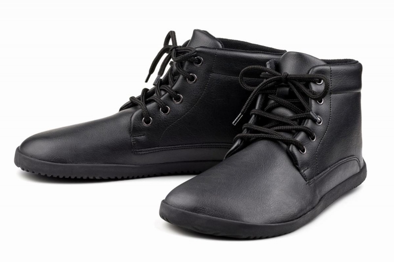 Ahinsa Xwide Sundara Barfuß Stiefeletten Damen Schwarz | MWG5679WE